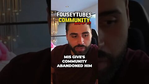 💥Zherka Says FouseyTubes Community Abandoned HIM😳@JonZherka @fousey #shorts