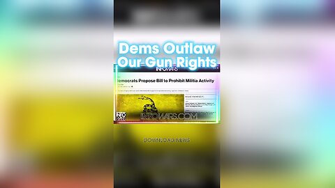 Alex Jones: Democrats Introduce Bill To End The 2 Amendment - 1/28/24