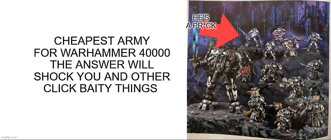 What army is the cheapest for warhammer 40000