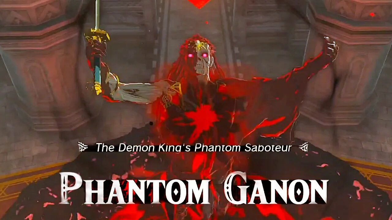 Defeating Phantom Ganon "The Demon King's Phantom Saboteur" Legend of Zelda: Tears of the Kingdom