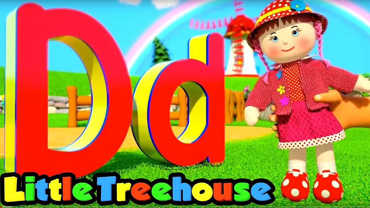 Alphabet Phonics Song | Preschool Learning | Nursery Rhymes & Cartoon Songs by Little Treehouse