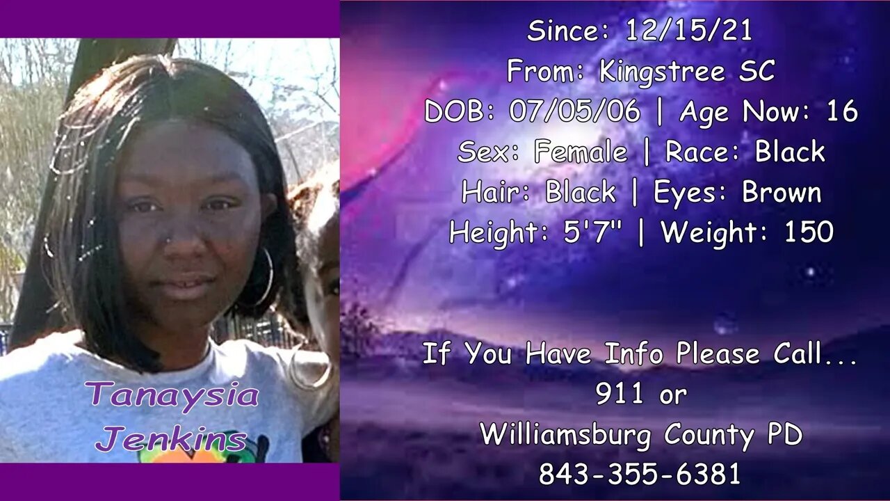 #Missing #Anniversary | Tanaysia Jenkins | 12/15/2021