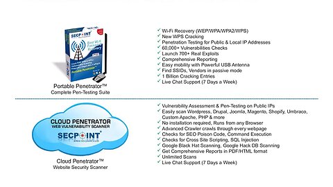 SecPoint Product Overview