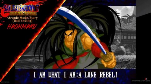 Samurai Shodown IV - Arcade Mode/Story - Haohmaru (Bad Ending)