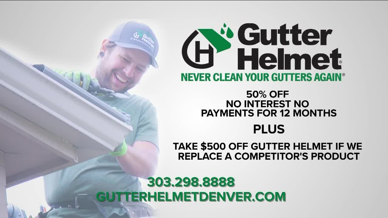 50% Off, 0 Interest, 0 Payments For 12 Months // Gutter Helmet