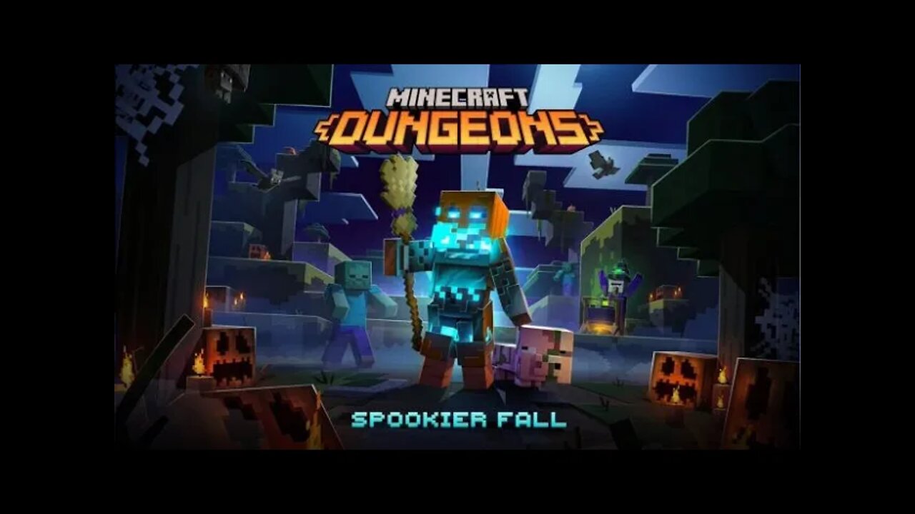 Minecraft Dungeons Spookier Fall – Official Trailer