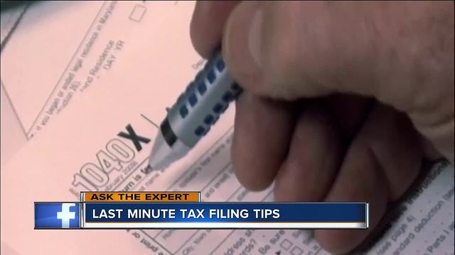 Ask the Expert: Last minute tax filing tips