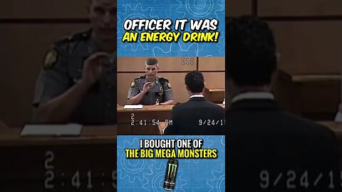 DUI for energy drink?