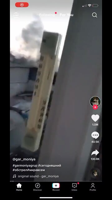 Video of civilians being shelled in #Ukraine, this is the reality on the ground.