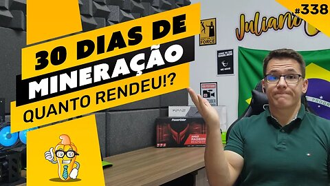 ⛏️💰 QUANTO GANHEI MINERANDO NO MÊS DE OUTUBRO COM MINHAS RIGS - LUCRO OU PREJUÍZO?