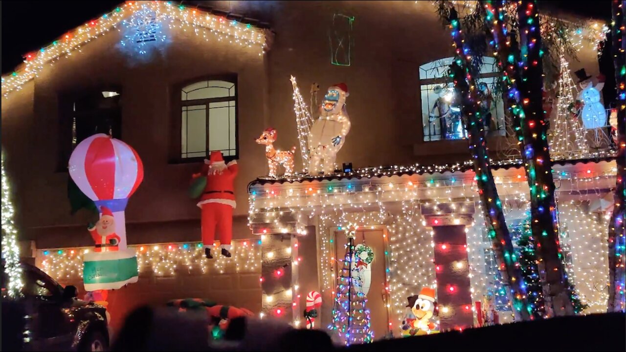 Christmas Light Display 2020