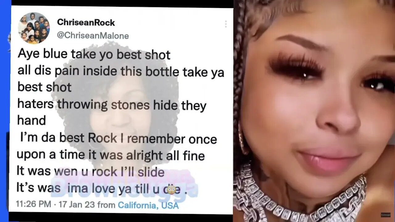 chrisean and blueface are done