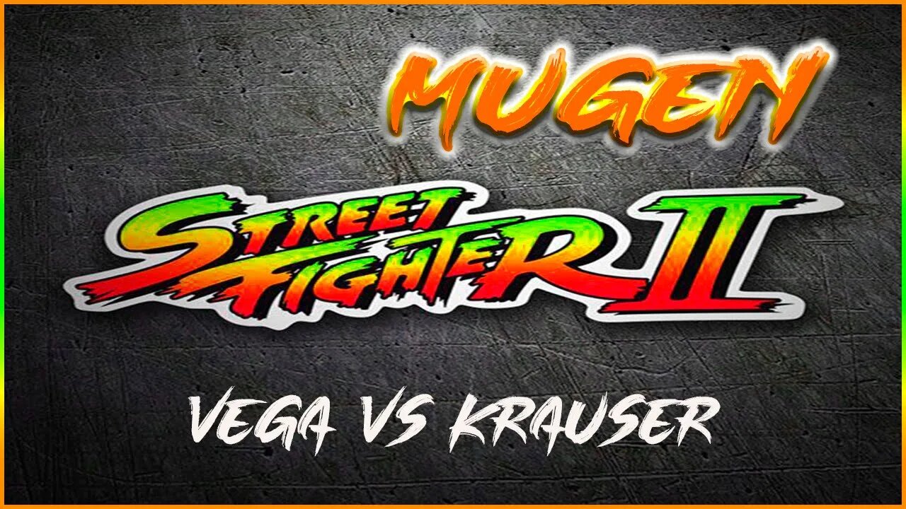 Street Fighter ll Deluxe 2 VEGA VS W KRAUSER