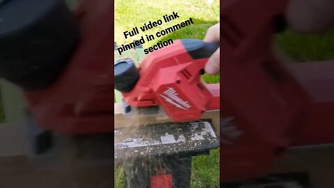 New Milwaukee M12 wood planer #shorts #m12