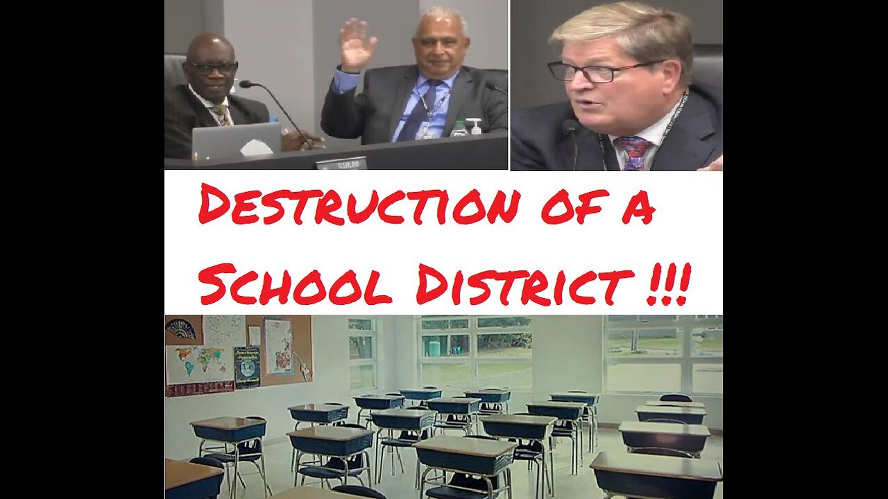 5) HOW A 3 RING CIRCUS CAN DESTROY A PUBLIC SCHOOL SYSTEM !!!