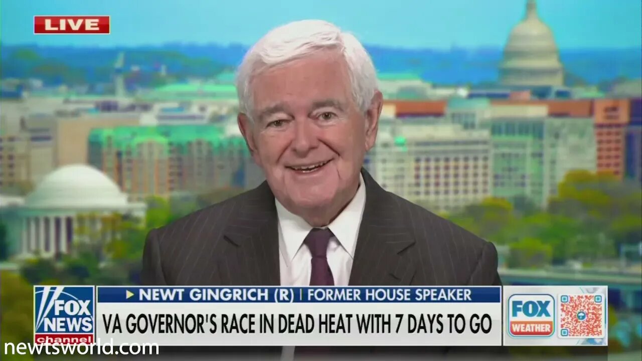 Newt Gingrich on Fox News Channel's America's Newsroom | October 26, 2021