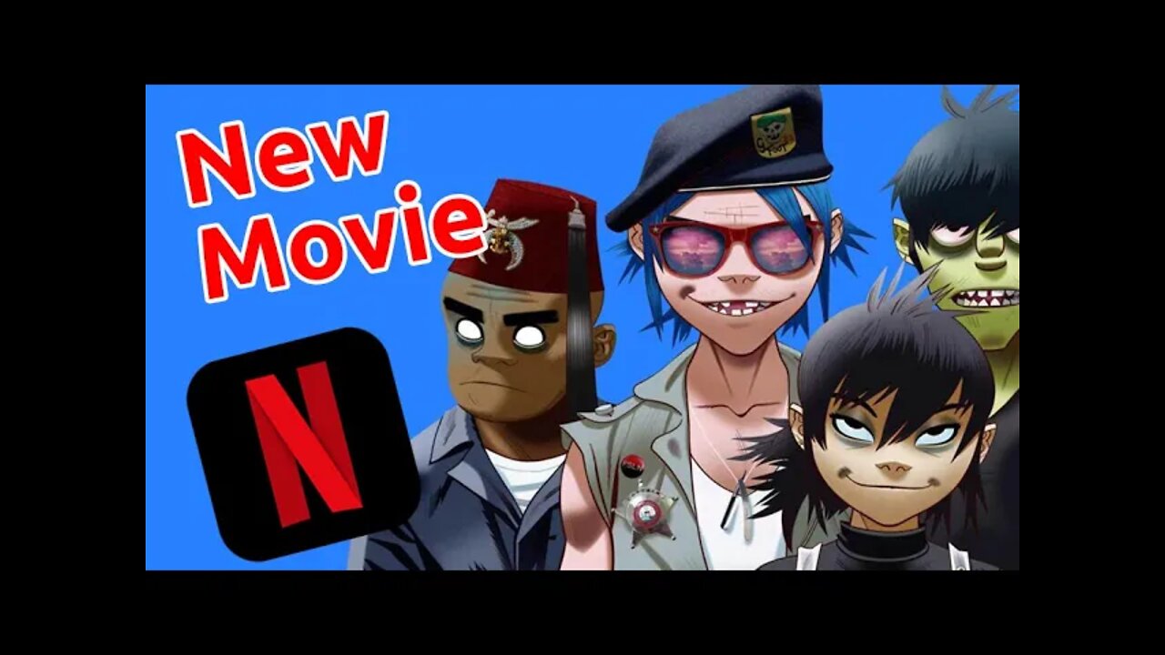 Gorillaz New Netflix Movie - Animated Music Group