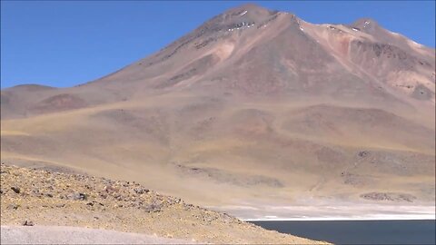 Salt Flats in Atacama Desert in Chile