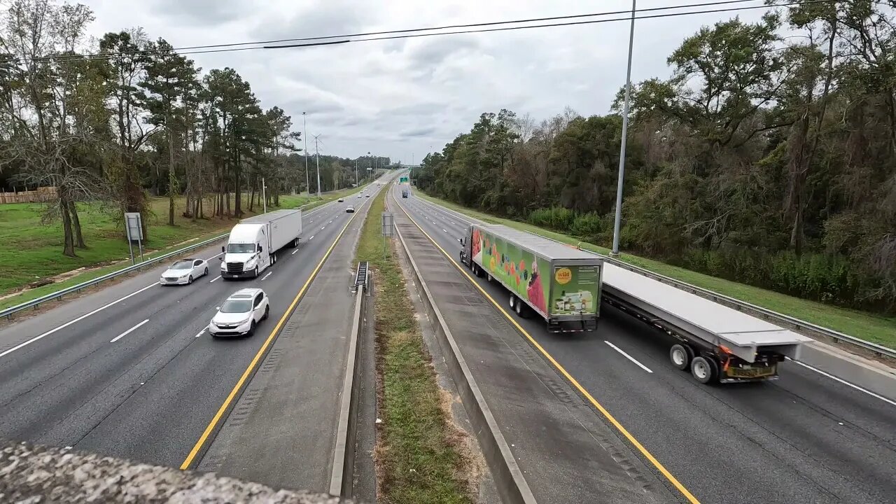 White Noise Traffic over Interstate 10 in Tallahassee, FL