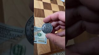 Spanish 10 Cent Coin Overly Excited Overview