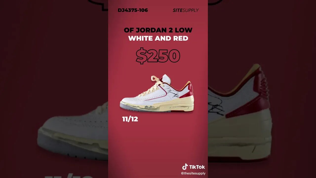 November Jordan Drops tiktok thesitesupply