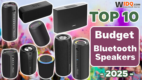 TOP 10 Best Budget Bluetooth Speakers | Under $40 Picks - (2025) Part 1