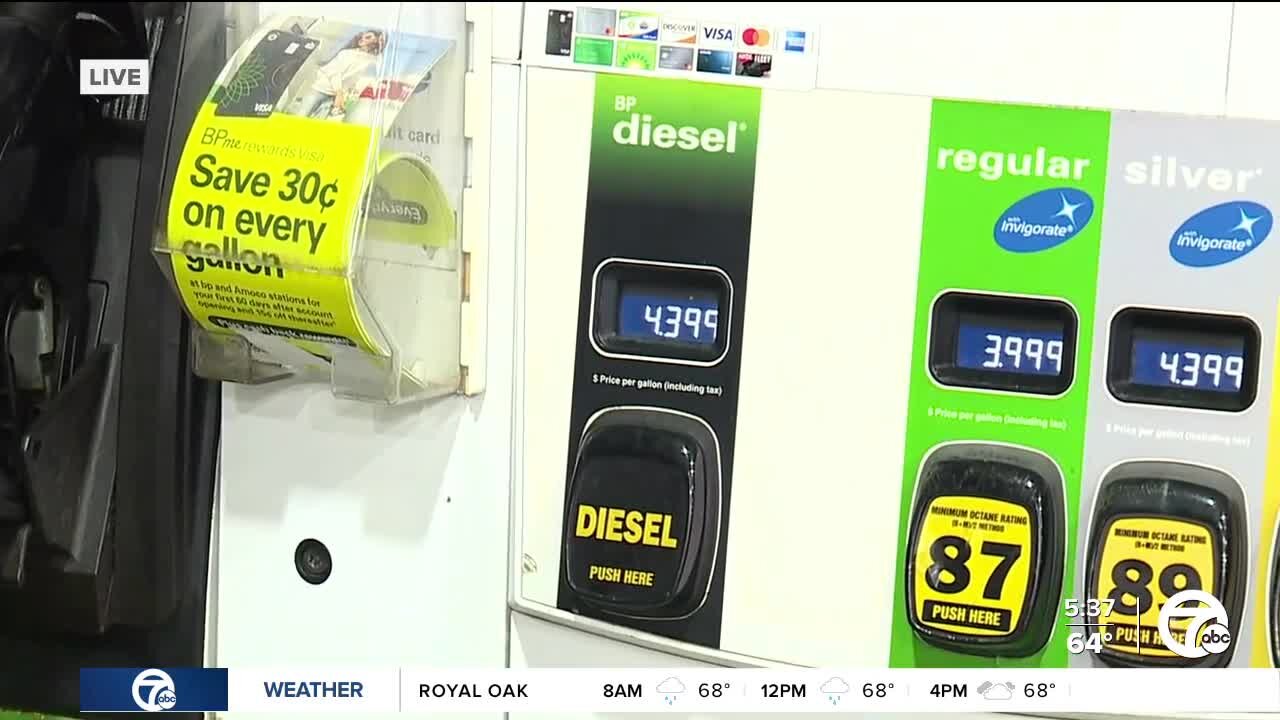 Gas prices nearing $4 per gallon in some parts of metro Detroit