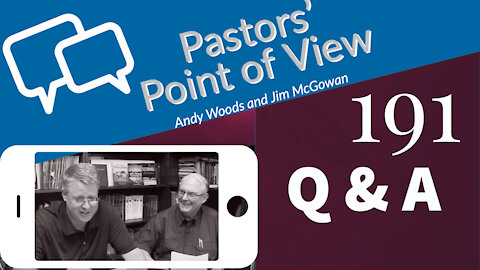 Pastors' Point of view (PPOV) 191.