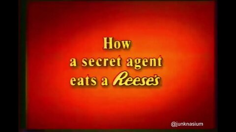 "1998 Reese's Secret Agent Commercial" (1990's Lost Media)