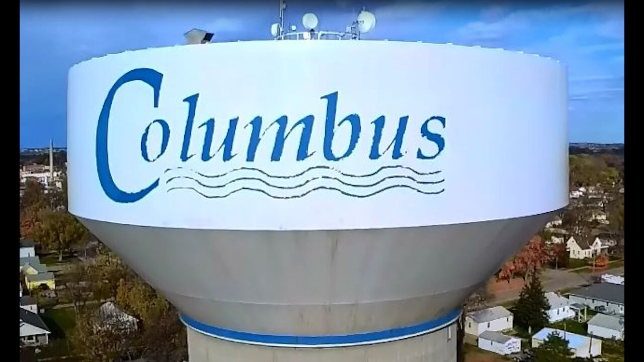 Columbus, Nebraska Water Tower