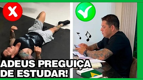 Faça ISSO e Acabe com a PREGUIÇA de estudar (FUNCIONA MESMO)