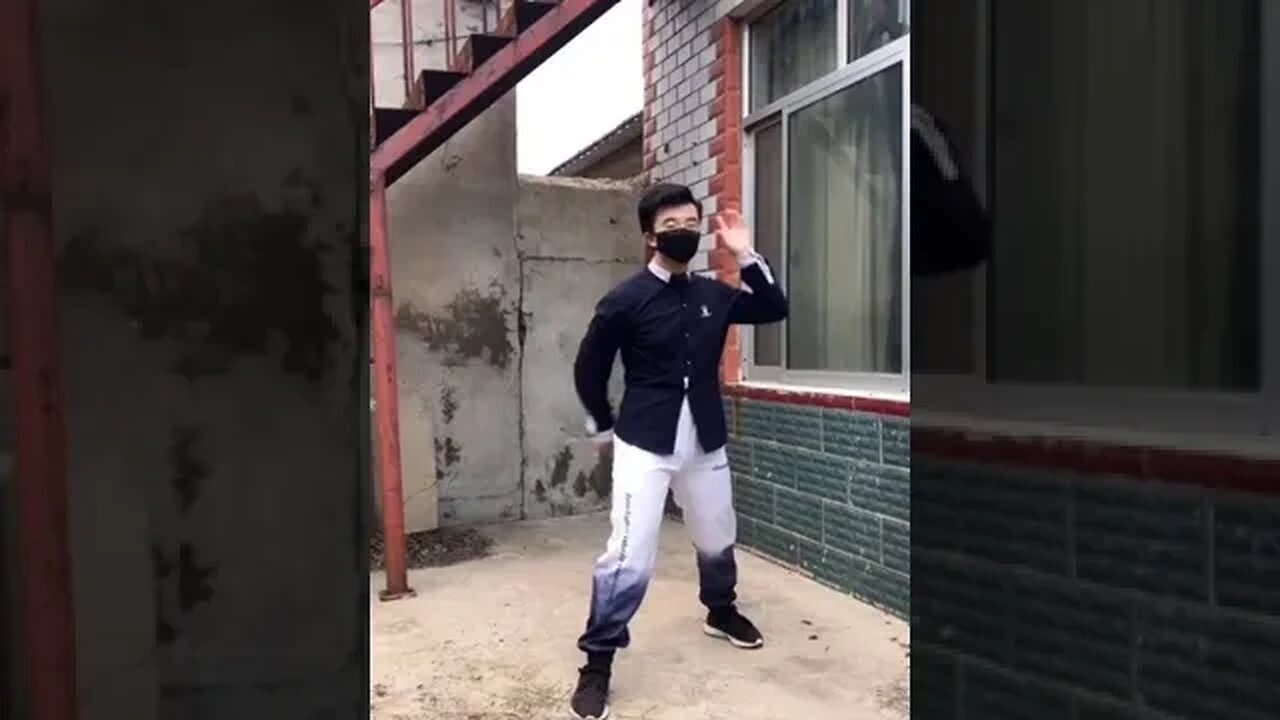 中国功夫,双节棍/Chinese Kung Fu, Double jointed Stick #shorts
