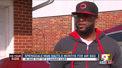Don't Waste Your Money: Springdale man waits 8 months for replacement air bag