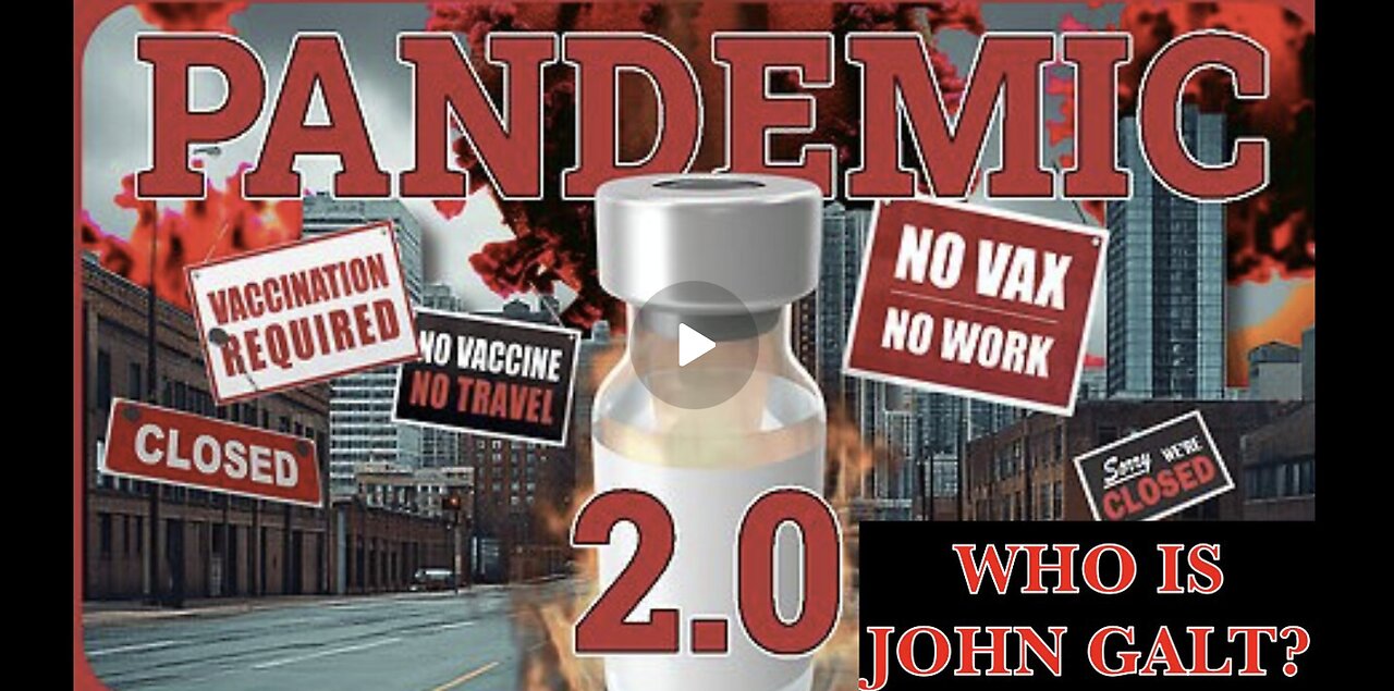 REDACTED W/IT'S COMING! Pandemic 2.0 Plans EXPOSED, EU Vaccine Cards Start in Sept. JGANON, SGANON