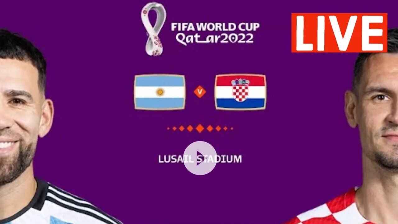 🔴ARGENTINA vs CROATIA | 🏆| FIFA World Cup Qatar 2022 | LIVE Watch Along & FIFA 23 Gameplay