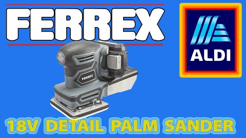 Ferrex detail palm sander review