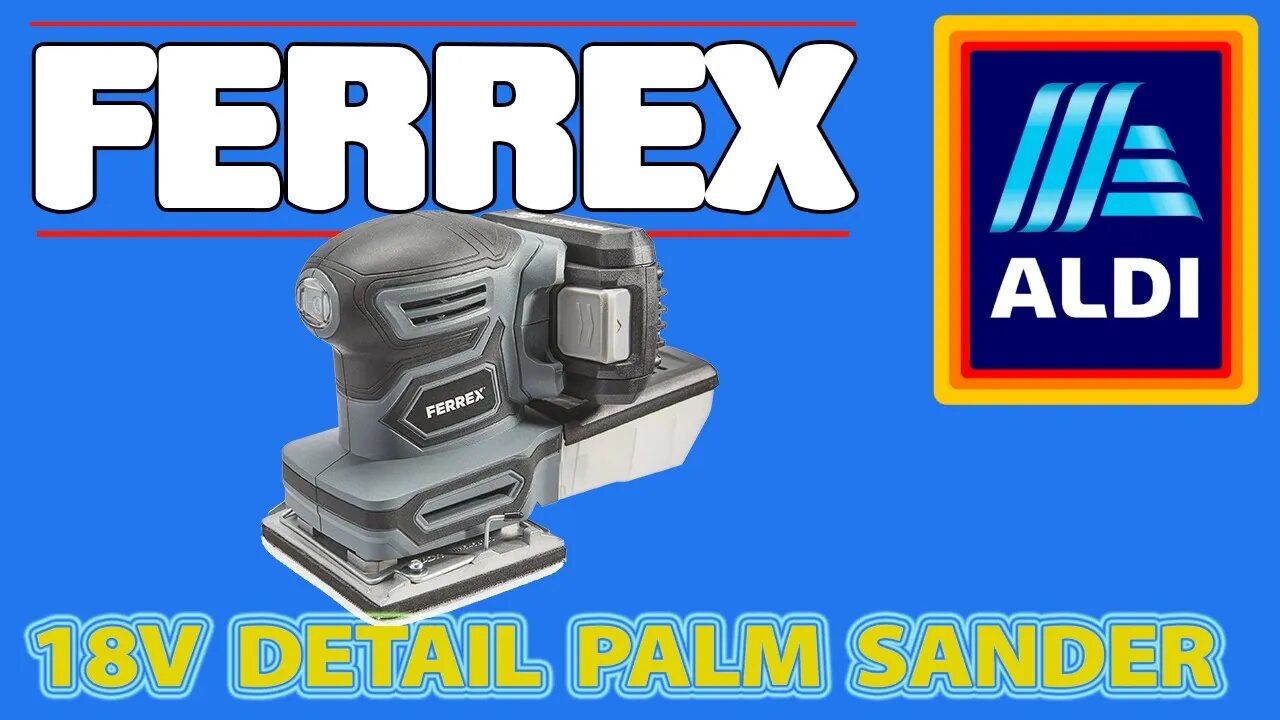 Ferrex detail palm sander review