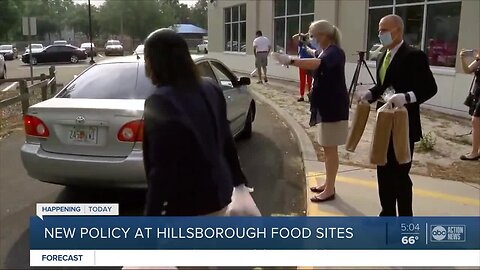 Hillsborough Schools requiring student numbers for grab-and-go meal pickup