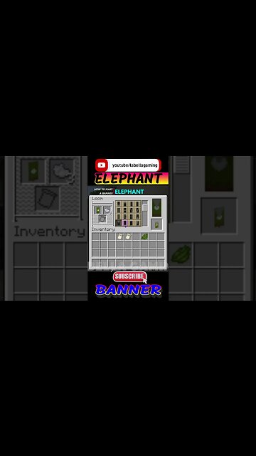 Elephant Banner | Minecraft