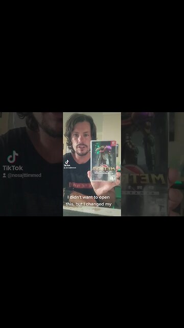 Metroid prime remastered unboxing. #nintendo #metroidprimeremastered #unboxing #didntwantto