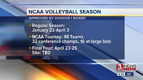 NCAA Volleyball Final Four Dates Set