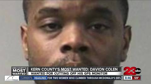 Kern County's Most Wanted: Davion Colen