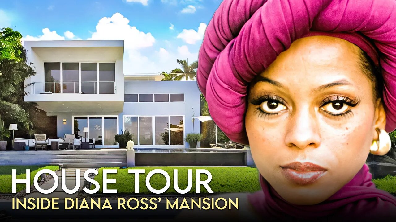 Diana Ross | House Tour | $15 Million Miami Mansion & More