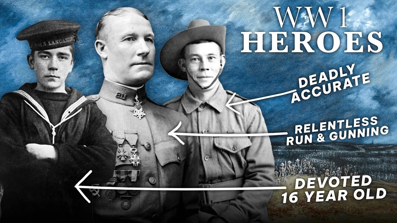 Unsung Heroes: 3 Epic Tales of the Utmost Skill, Bravery & Heroism in WW1