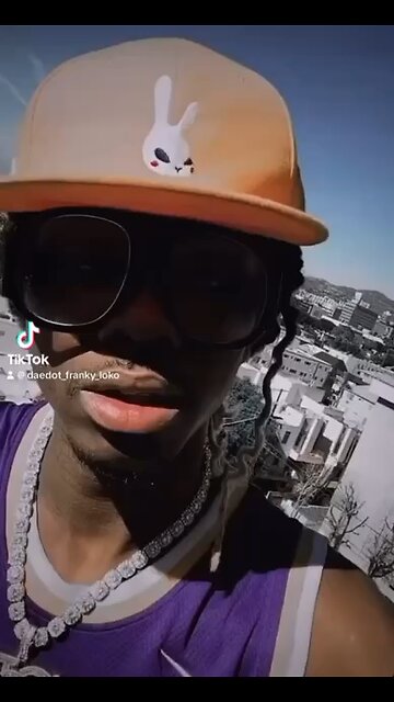 Dae Dot in Hollywood listening to his new music