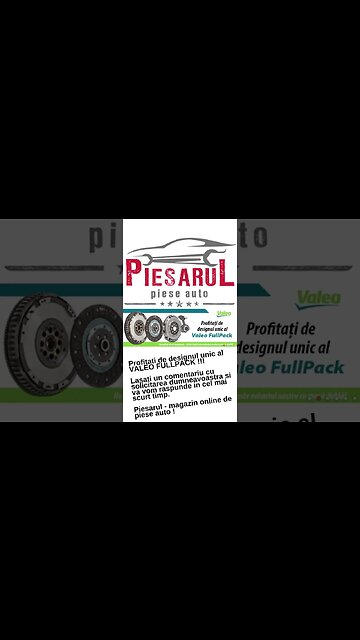 #kit #ambreiaj #3P #valeo #piesarul