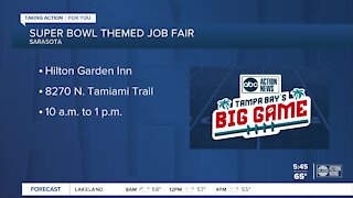 200 jobs up for grabs in Career Super Bowl job fair in Sarasota on February 1