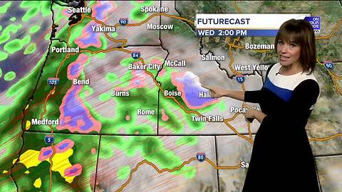 Rain will pummel SW Idaho late Wednesday with wintry weather in the mountains