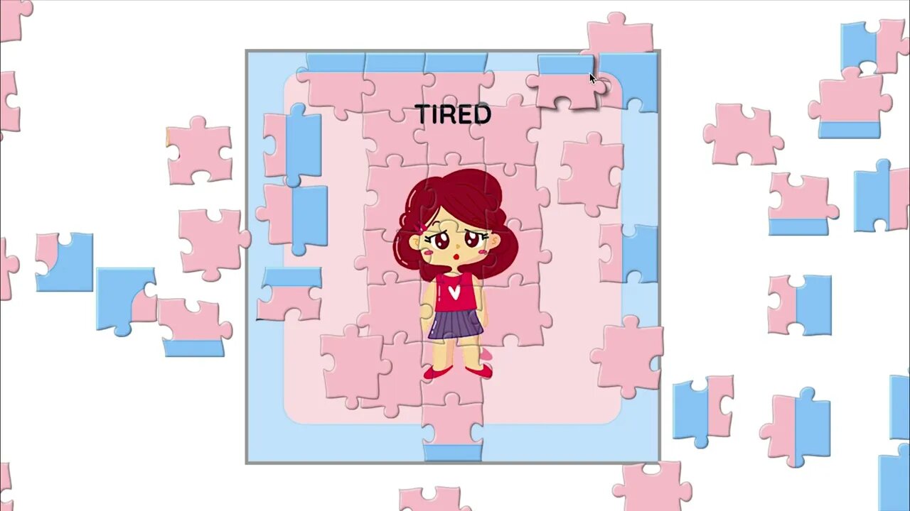 Jigsaw Puzzle - Tired