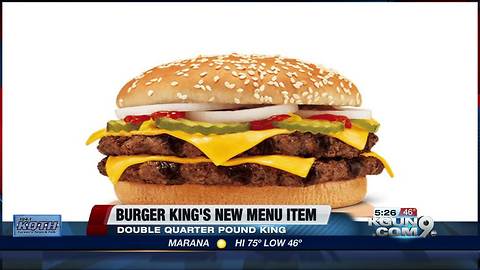 Burger King has a new King burger